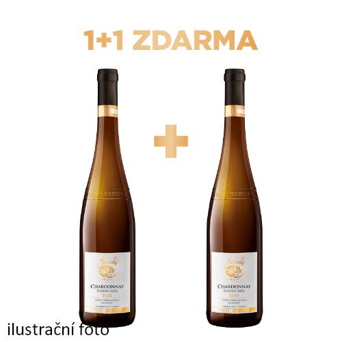 Habánské sklepy Chardonnay 2021 pozdní sběr RETAIL 1+1 ZDARMA